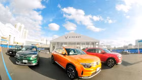 Ngắm dàn xe điện của VinFast tại CES 2023