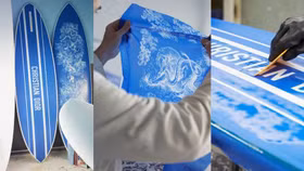 Dior Maison ra mắt ván lướt sóng theo mottif Toile de Jouy đầy tinh tế