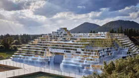 Burberry mang kiến trúc điêu khắc “ảo cảnh” đến đảo Jeju, Hàn Quốc