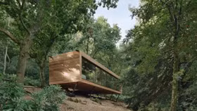 Looking Glass Lodge trong rừng sâu: Một cabin tâm hồn cho mỗi người