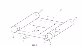 Apple đăng ký bằng sáng chế cho thiết kế màn hình cuộn