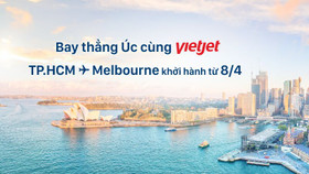 Bay thẳng đến Úc cùng Vietjet Air