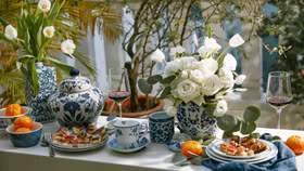 Mẹo sắp xếp bàn ăn sang trọng tại nhà