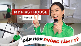 Cô em Trendy - Đập hộp nhà tắm 1 tỷ.