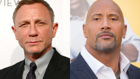 Daniel Craig và Dwayne Johnson là những diễn viên có cát xê cao nhất Hollywood