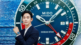 Đại sứ thương hiệu Kim Soo Hyun tại sự kiến giới thiệu đồng hồ Mido