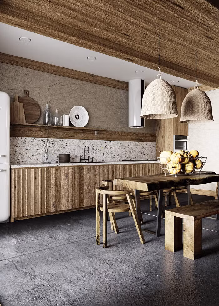 Phong cách Wabi Sabi - Vẻ đẹp tinh tế từ những chi tiết thô sơ-5