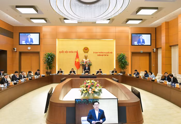 Ủy ban Thường vụ Quốc hội khai mạc phiên họp phiên họp thứ 30