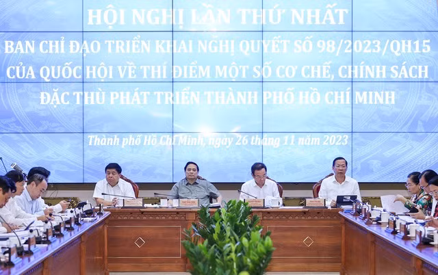 Thủ tướng Phạm Minh Chính chủ trì hội nghị sáng nay