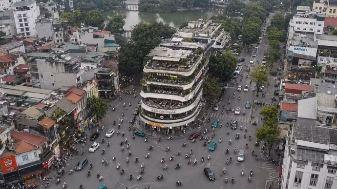 Vùng lõi phố của của Hà Nội sẽ được thí điểm làm vùng phát thải thâp