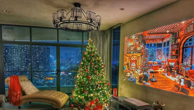 Người đẹp sinh năm 1982 rất chăm decor nhà cửa theo các dịp lễ tết