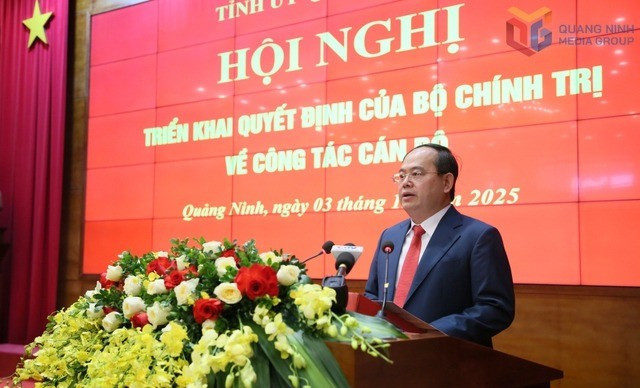 Ông Quản Minh Cường, tân Bí thư Tỉnh ủy Quảng Ninh