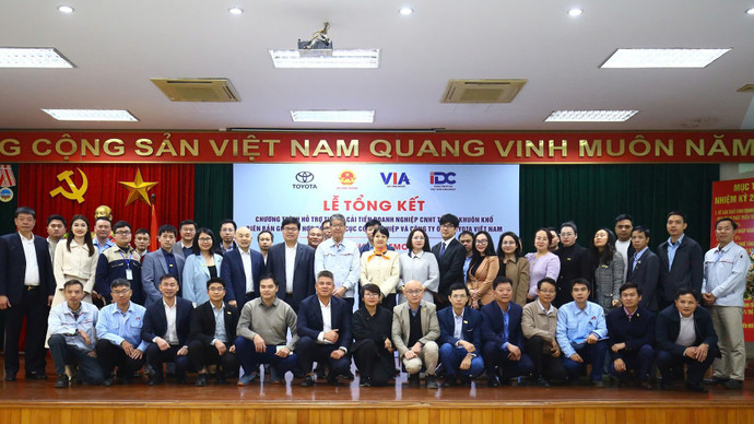 Toyota Việt Nam phối hợp cùng Bộ Công Thương hỗ trợ các doanh nghiệp công nghiệp phụ trợ nội địa