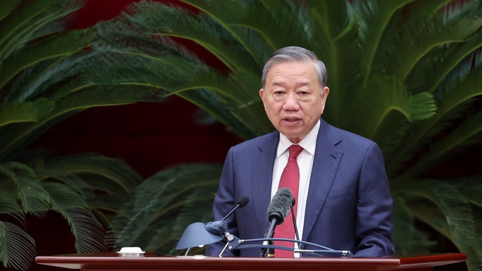 Tổng Bí thư Tô Lâm phát biểu khai mạc Hội nghị