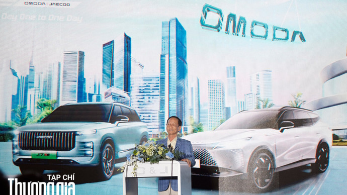 Ông Vũ Văn Tiền, Chủ tịch Tập đoàn Geleximco chia sẻ về Omoda & Jaecoo tại Việt Nam