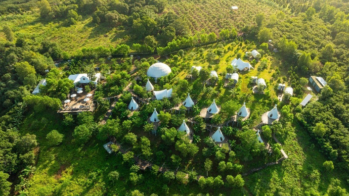 Giải mã sức hút của xu hướng cắm trại Glamping