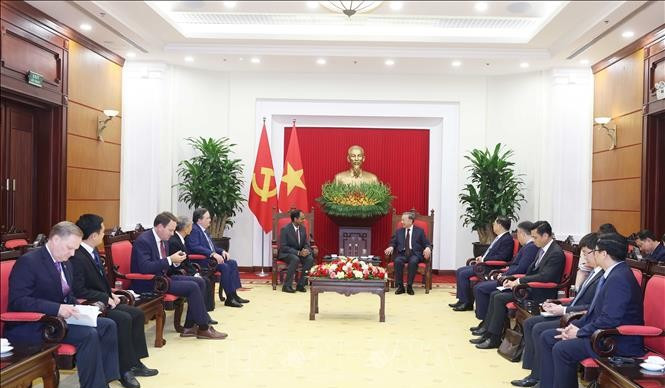 Tổng Bí thư Tô Lâm tiếp Chủ tịch Tập đoàn Marvell toàn cầu 