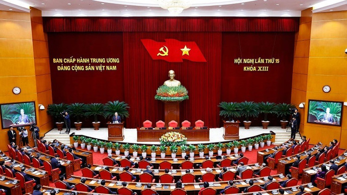 Tổng Bí thư Tô Lâm phát biểu bế mạc Hội nghị lần thứ 15 Ban Chấp hành Trung ương khóa 13