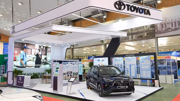Toyota mang công nghệ hybrid và mục tiêu trung hòa carbon đến VIMEXPO 2026