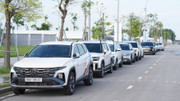 Hyundai đem đến sự kiện Hyundai Care Day nhiều xe cho khách hàng lái thử, trong đó có Hyundai Ioniq 5, Palisade, Santa Fe và các mẫu xe khác