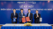 Lãnh đạo NAPAS x MDP ký kết biên bản ghi nhớ
