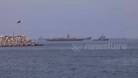 Cảnh quay mang nhiều hy vọng khi lưu lượng tàu thương mại qua eo biển Hormuz dần phục hồi
