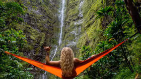 Hawaii và những thác nước tuyệt đẹp