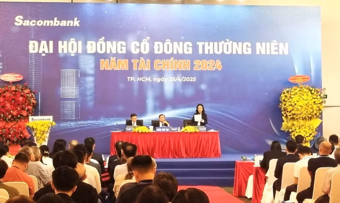 Năm 2025, Sacombank đặt mục tiêu lợi nhuận trước thuế đạt 14.650 tỷ đồng, tăng 15%.
