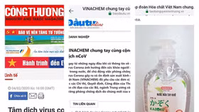 Chưa công bố sản phẩm, nước rửa tay khô Kazoku của Cty Xà phòng Hà Nội đã bán trên thị trường trong đại dịch Covid- 19?