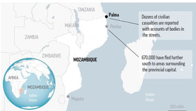 Bùng phát thảm họa khủng bố IS ở Mozambique