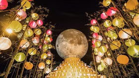 Đến Vincom đón “siêu trăng” kỷ lục Tết trung thu 2017