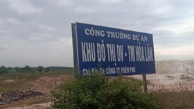 Toà án huỷ biện pháp ngăn chặn dự án Khu dân cư Hoà Lân