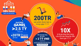 Shopee thúc đẩy nền kinh tế kỹ thuật số của khu vực thông qua sự kiện 11/11