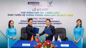 VinBus và Advantech bắt tay phát triển hệ thống thông minh xe buýt điện