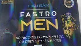 Cảnh báo: Thực phẩm bảo vệ sức khỏe Hàu sâm Fastro MEN chứa chất cấm