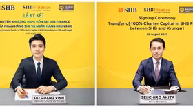 SHB sẽ chuyển nhượng 100% vốn tại SHB Finance cho Krungsri – thành viên chiến lược thuộc Tập đoàn MUFG – Nhật Bản