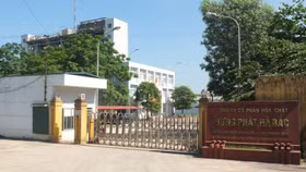 Sản xuất hóa chất không có giấy chứng nhận, HPH bị “tuýt còi”