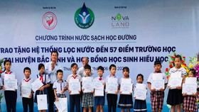 Nước sạch học đường đến với giáo viên và học sinh huyện Bắc Bình, Bình Thuận