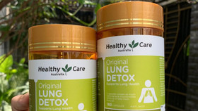 Sản phẩm Healthy Care Original Lung Detox vi phạm quảng cáo tại một số website