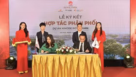 Ký kết hợp tác phân phối chiến lược dự án Hinode Royal Park