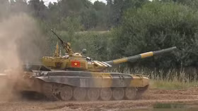 Chung kết bảng II Tank Biathlon, đội tăng Việt Nam vô địch