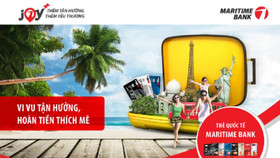 Ưu đãi đến 3 triệu cho chủ thẻ Maritime Bank đi du lịch cùng Vietravel