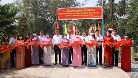 Bến Tre: Khánh thành cầu nông thôn do VREC - HREC và Tập đoàn DIC tài trợ