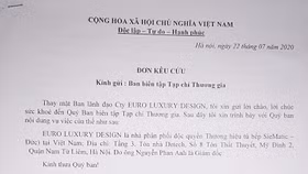 Xâm phạm thương hiệu độc quyền, Cty Thiết kế Châu Âu bị khởi kiện ra toà án