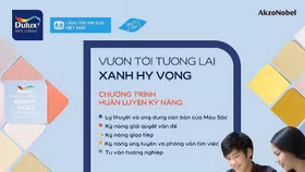 AkzoNobel đào tạo kỹ năng, hỗ trợ thanh thiếu niên Làng trẻ SOS chuẩn bị hành trang nghề nghiệp