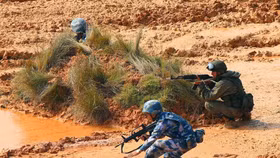 Quân đội Nga – Trung Quốc diễn tập chung đối phó tình hình Trung Á và Afghanistan