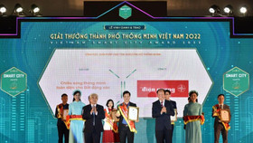 Điện Quang xuất sắc giành 2 giải tại Lễ trao giải Thành phố Thông minh 2022