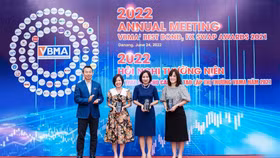 SCB nhận danh hiệu top 3 “nhà tạo lập thị trường giao dịch repo nhiều nhất năm 2021”