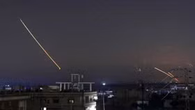 Israel lại không kích thủ đô của Syria