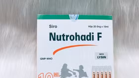 Thu hồi thêm 1 lô thuốc Nutrohadi F không đạt chất lượng do CTCP Dược Hà Tĩnh sản xuất